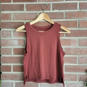 Lulu Lemon Train To Be Cropped Tank
